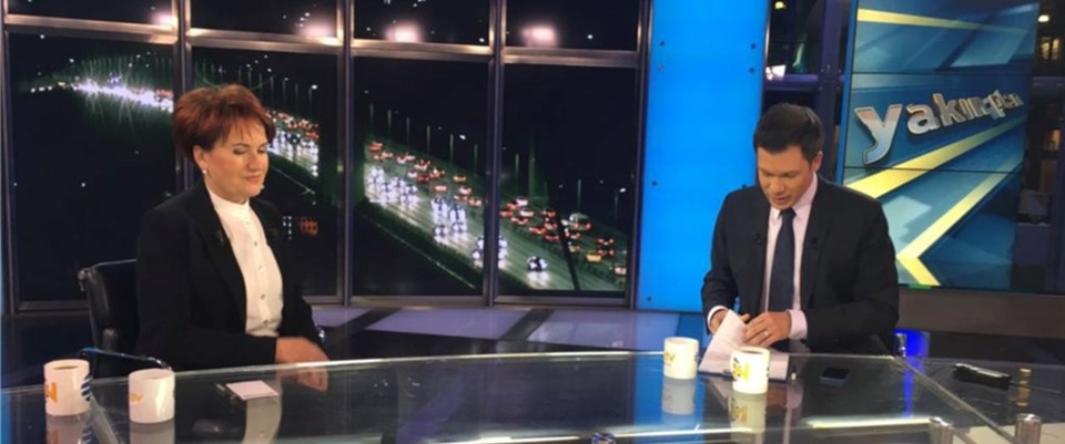 Meral Akşener, NTV canlı yayınında - 1