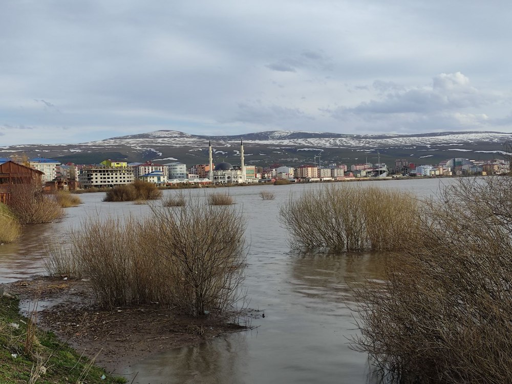 Kura Nehri üçüncü kez taştı: Ova göle döndü - 2