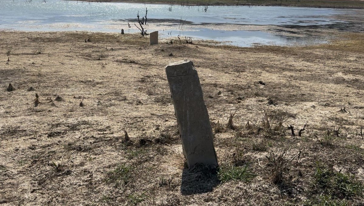 Tekirdağ'da Yazır Göleti'nin su seviyesi yüzde 4'e düştü