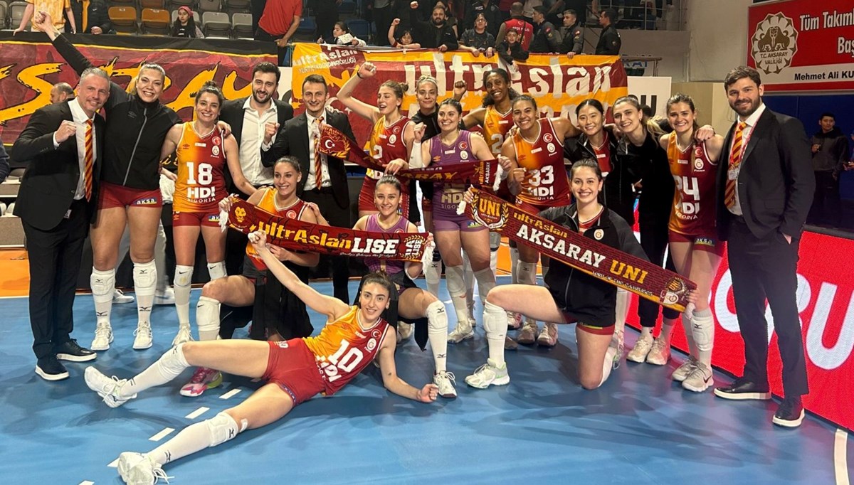 Galatasaray Daikin seride durumu 1-1'e getirdi Galatasaray Daikin seride durumu 1-1'e getirdi