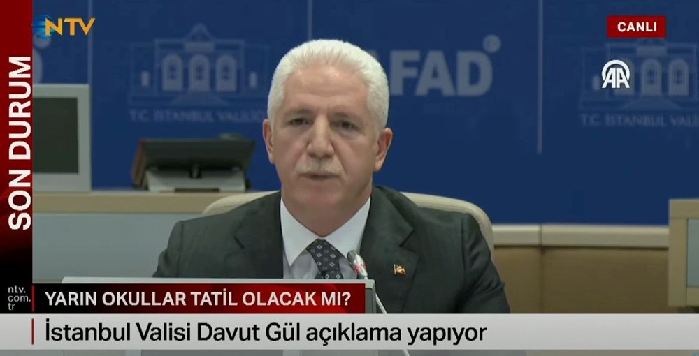 İstanbul’da okullar yarın tatil edildi: Motosiklet ve kuryelere trafik yasağı - 3