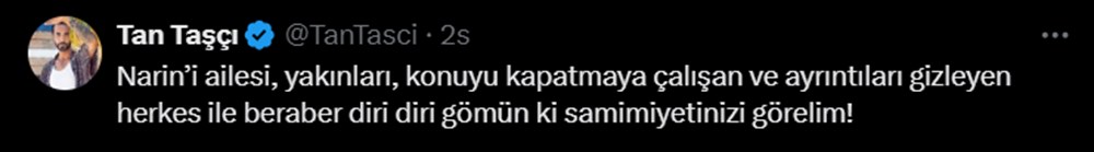 "Narin'imize nasıl kıydınız" Ünlü isimler sosyal medyadan isyan etti - 10