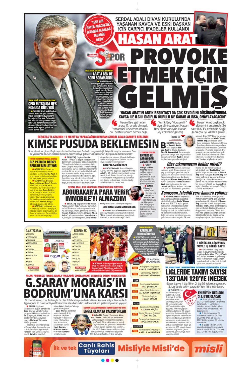 "Kolo Muani bombası" (18 Nisan 2025 spor manşetleri) - 17