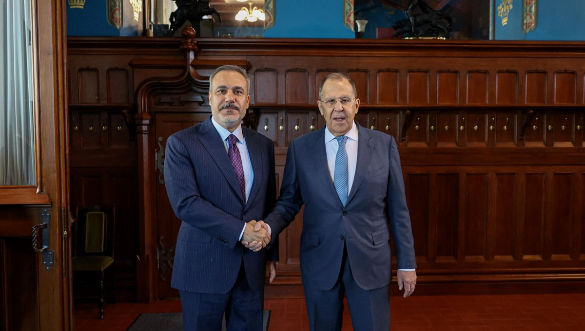 Fidan, Moskova'da Lavrov'la görüştü