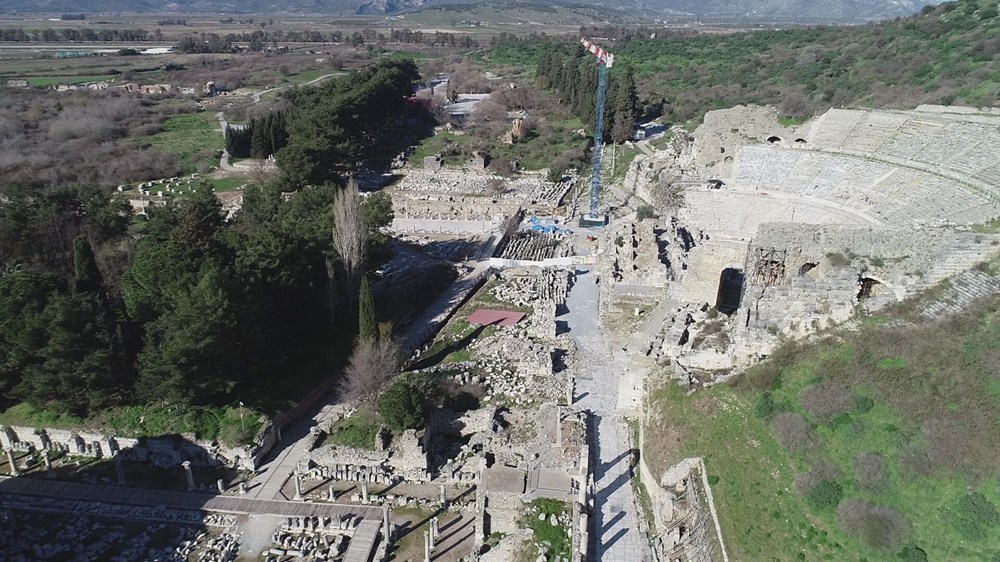 Efes Antik Kenti, pandemi döneminde de güvenli turizmin adresi oldu - 6