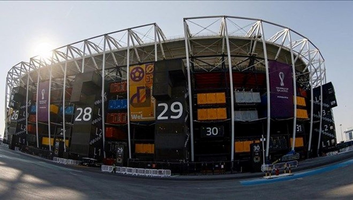 Dünya Kupası Katar 2022'nin konteynerden inşa edilen ve sökülebilir olan ikonik stadı 974'e veda