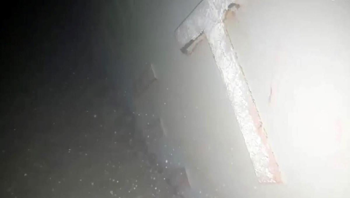 Zonguldak’ta batan Kafkametler gemisi ilk kez görüntülendi: Büyük bölümü çamura batık halde Zonguldak’ta batan Kafkametler gemisi ilk kez görüntülendi: Büyük bölümü çamura batık halde