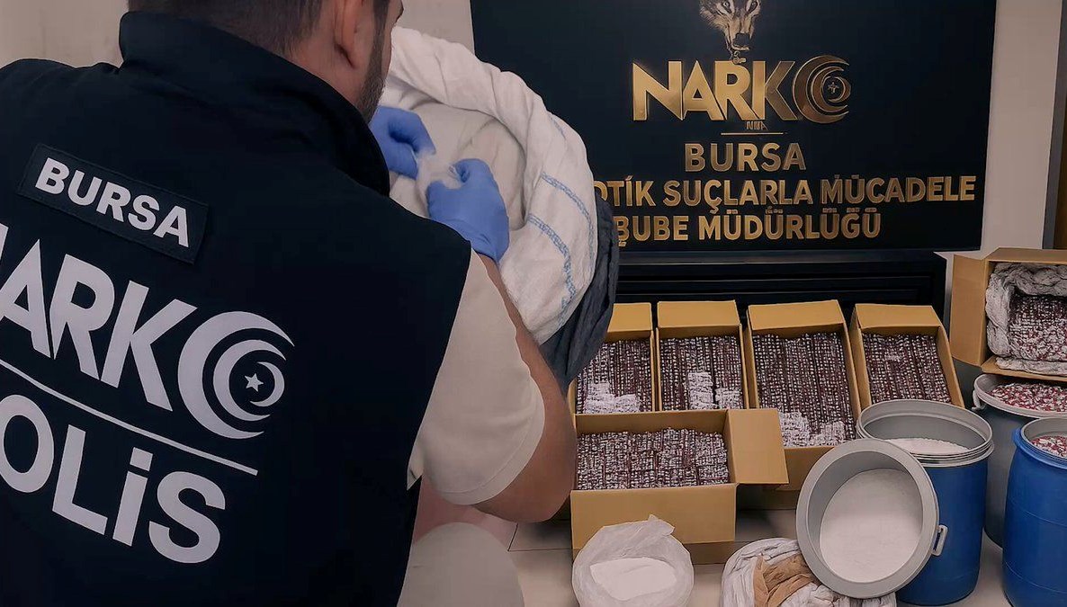 Bursa'da uyuşturucu operasyonu
