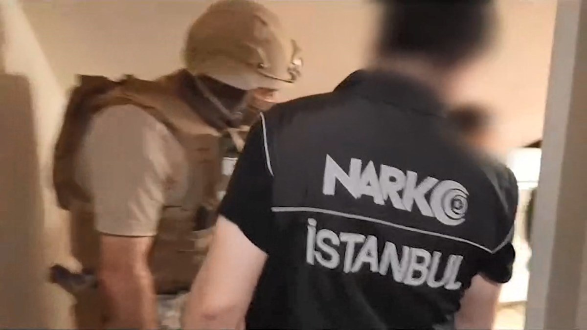 İstanbul'da narkotik operasyonu