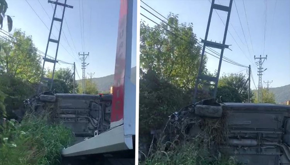 Kontrolden çıkan otomobil elektrik direğine çaptı: 1 yaralı Kontrolden çıkan otomobil elektrik direğine çaptı: 1 yaralı