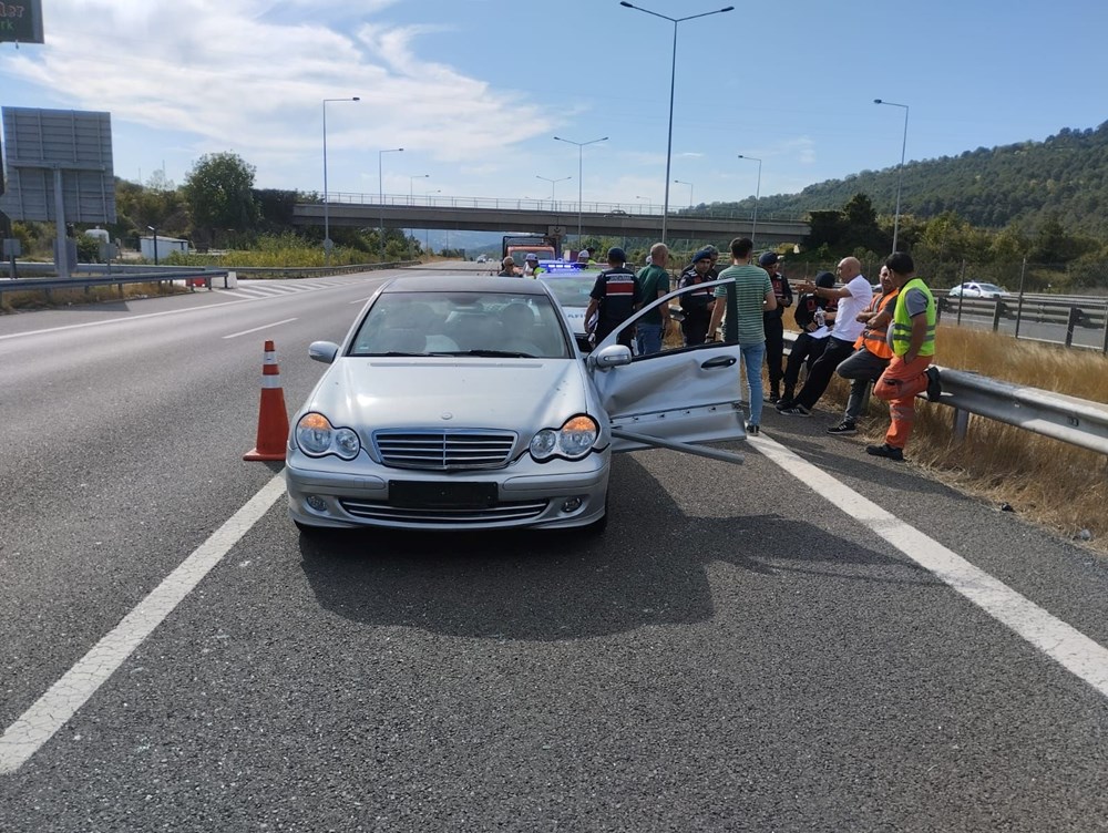 Köpeğe çarpan araçtan indi, otomobilin çarpması sonucu öldü - 1