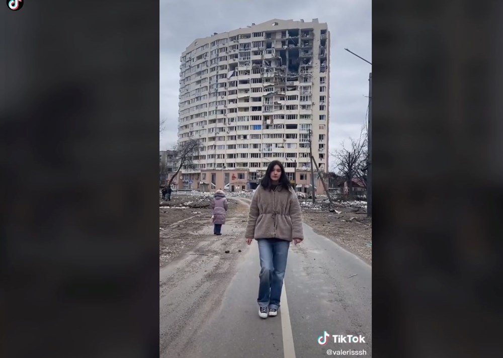 Ukraynalı genç sığınak videolarıyla TikTok fenomeni oldu - 4