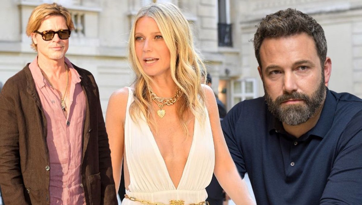 Gwyneth Paltrow eski sevgilileri Brad Pitt ve Ben Affleck'i kıyasladı Gwyneth Paltrow eski sevgilileri Brad Pitt ve Ben Affleck'i kıyasladı