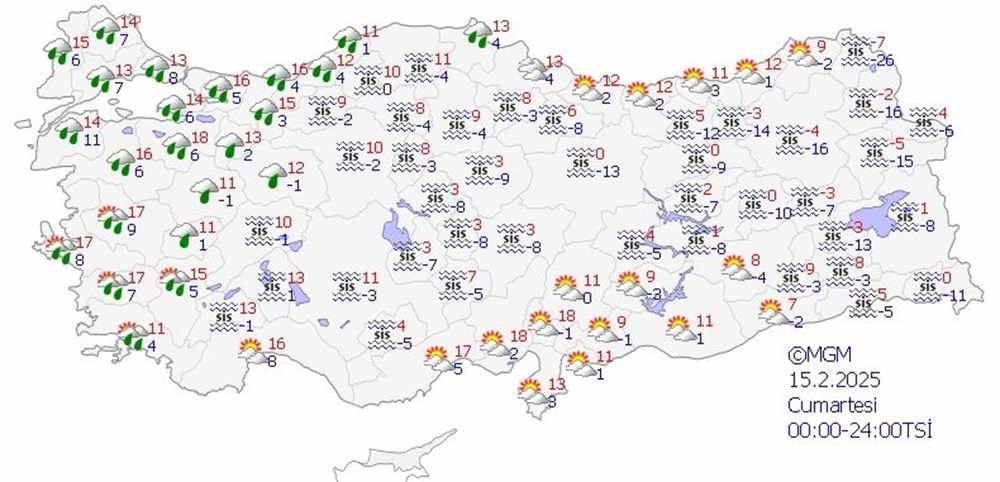 Soğuk havaya kısa bir ara: Önce yağmur sonra kar! - 6