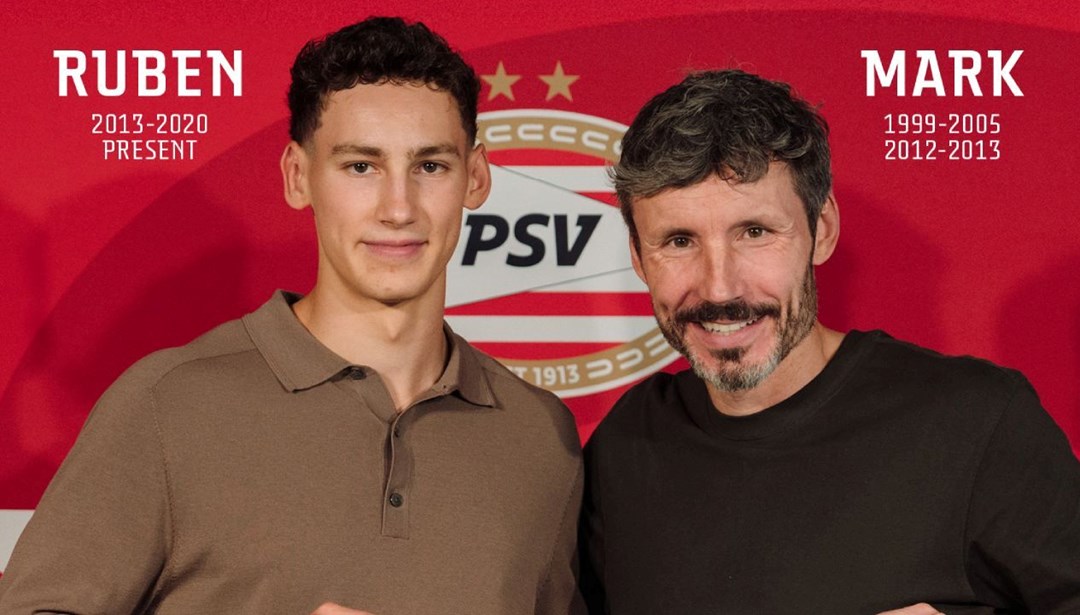 PSV, Mark van Bommel'in oğlu Ruben'i transfer etti