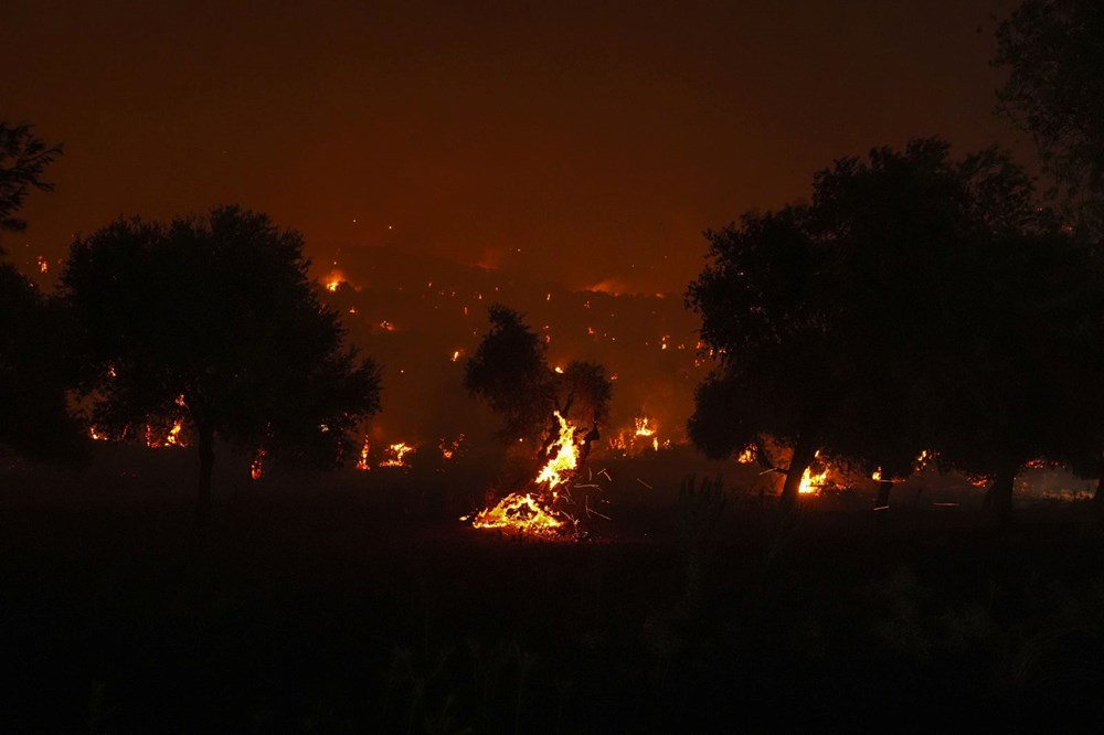 Ödemiş, Buca ve Çeşme'de son durum: İzmir'de ormanlar sabaha kadar için için yandı - 2
