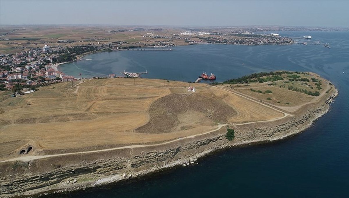 Perinthos Antik Kenti'nde su altı çalışmalarında Perinthos Antik Kenti'nde su altı çalışmalarında