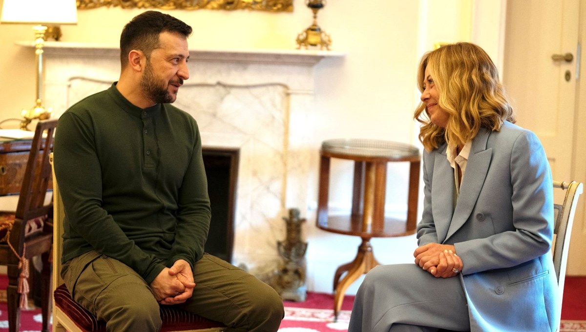 Meloni ve Zelenski, Kiev için görüştü: Gündem acil ihtiyaçlar Meloni ve Zelenski, Kiev için görüştü: Gündem acil ihtiyaçlar