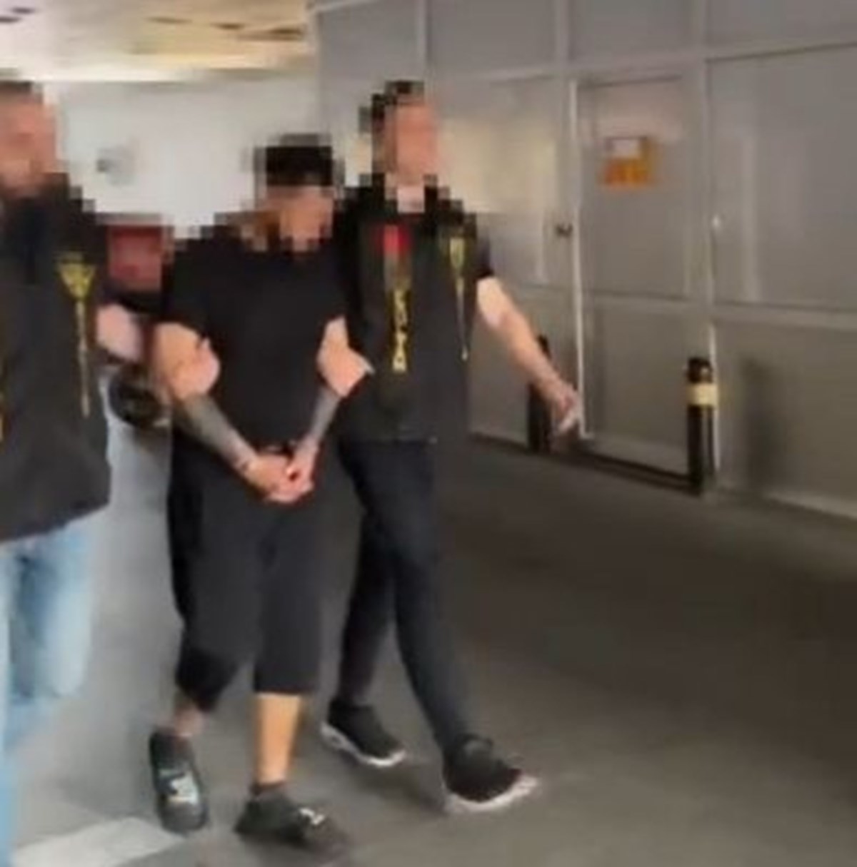 Tutuklanan baba Turgay T. Tutuklanan baba Turgay T.