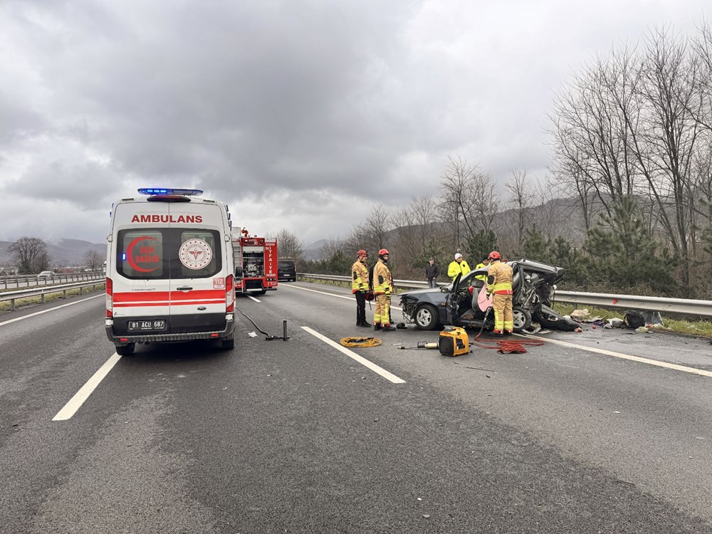 Anadolu Otoyolu’nda feci kaza: 2 ölü, 3 yaralı - 5