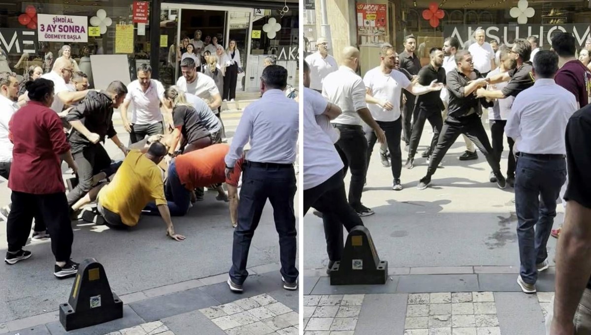 Sakarya'da cadde ortasında kavga