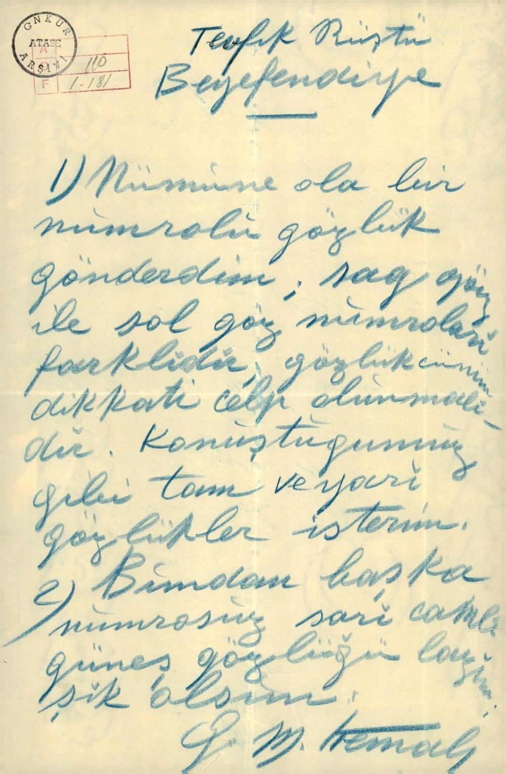 Atatürk'ün özel koleksiyondaki el yazısı notları ortaya çıktı - 2
