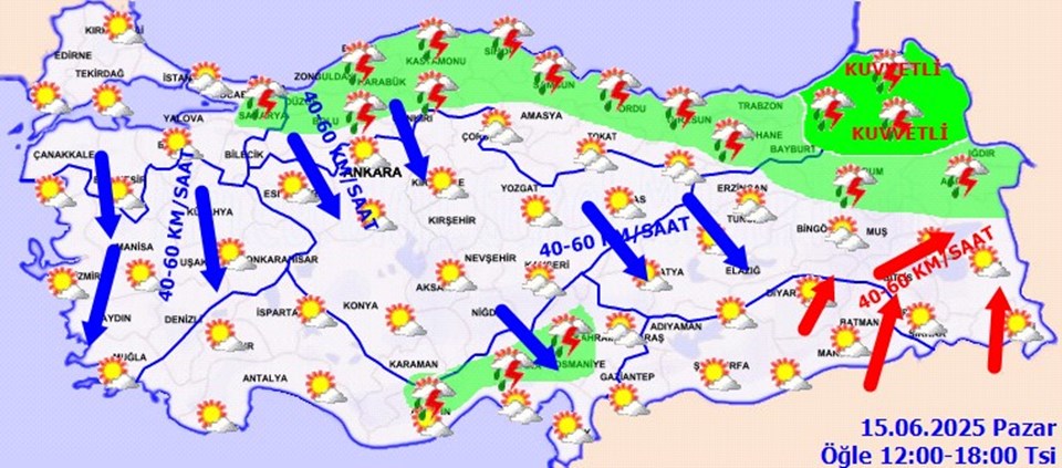 İstanbul'a sağanak uyarısı - 3