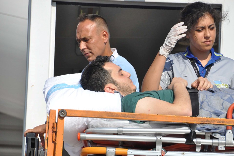 Barcelona saldırısında yaralanan iş adamı Türkiye'ye getirildi - 1