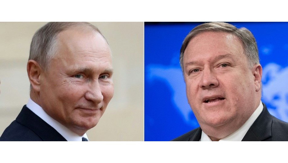 ABD Dışişleri Bakanı Pompeo Putin'le görüşmek için Rusya'da