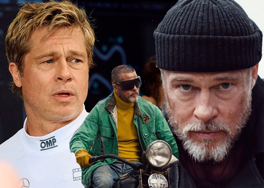 Brad Pitt tanınmaz halde - 1