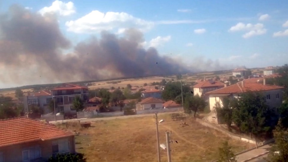 Edirne'de orman yangını - 2