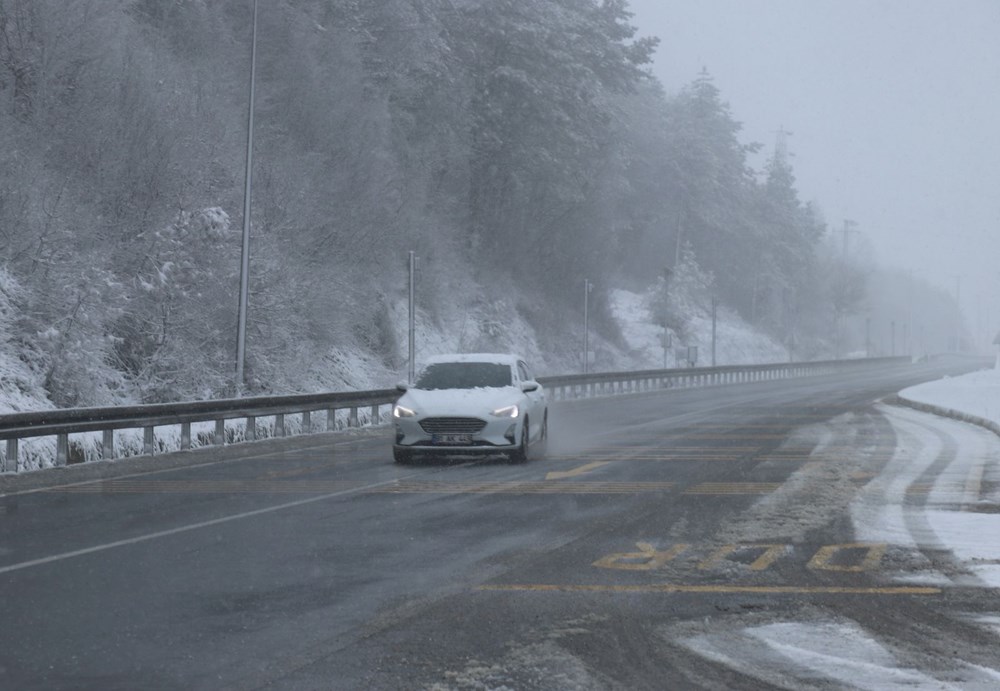 Türkiye soğuk havanın etkisinde: Birçok ilde kar yağışı var - 10