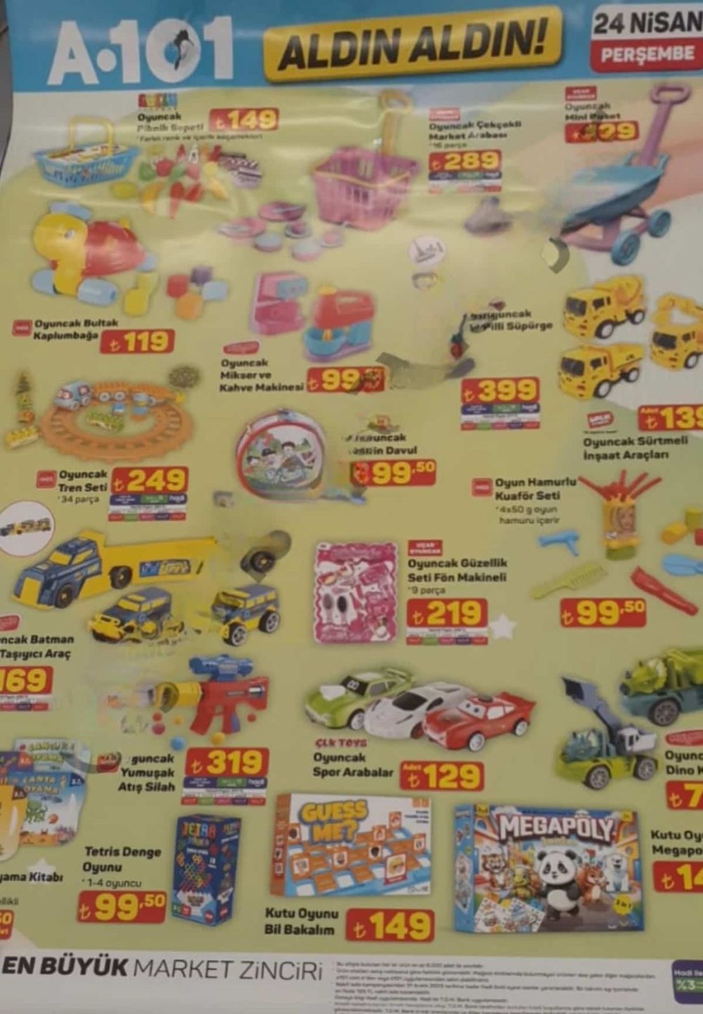 A101 Aktüel Kataloğu 17-24 Nisan indirimleri: Beyaz eşya, yatak, küçük konut aletleri geliyor 83 C DYGAK3E0