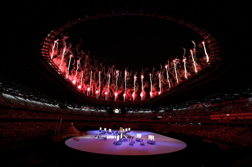 2020 Tokyo Olimpiyatları görkemli açılış töreniyle başladı - 19