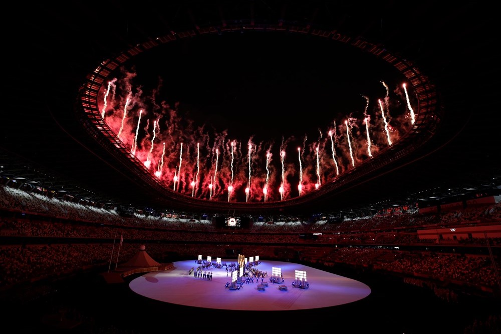 2020 Tokyo Olimpiyatları görkemli açılış töreniyle başladı - 25