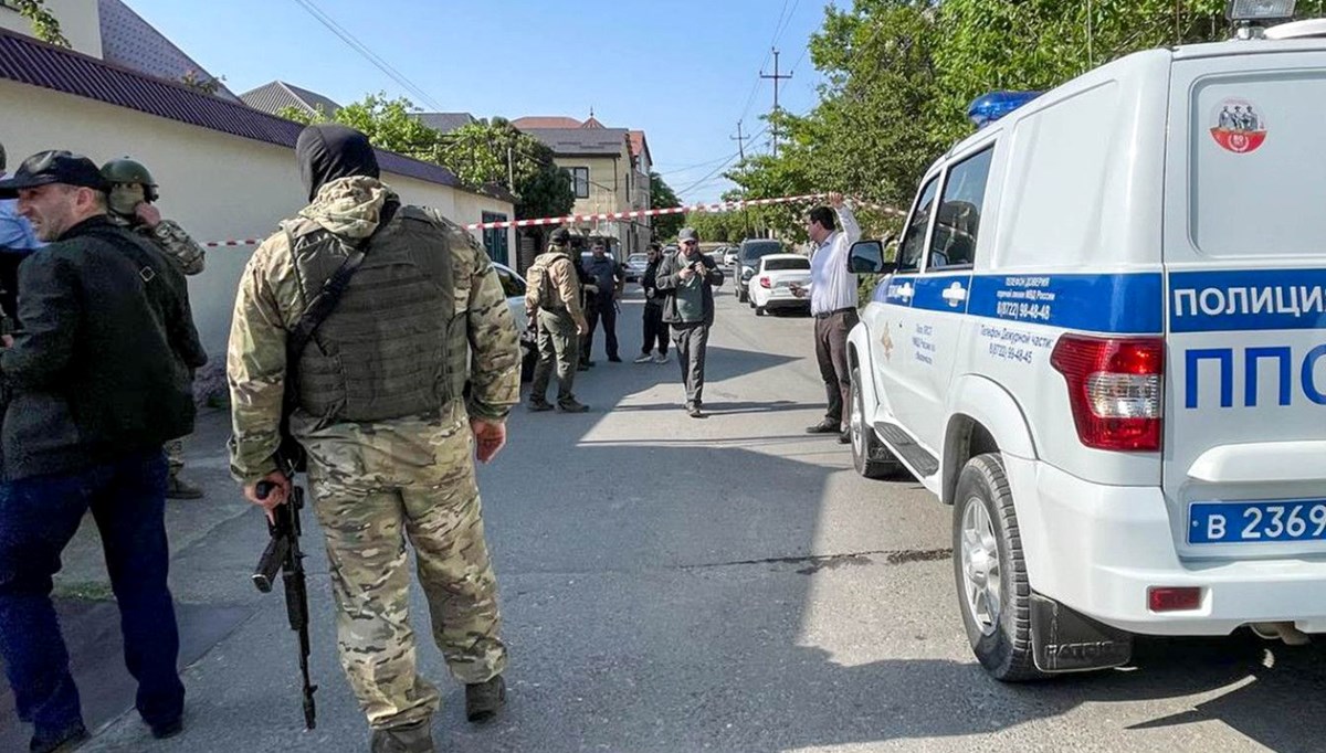 Dağıstan'da polise saldırı