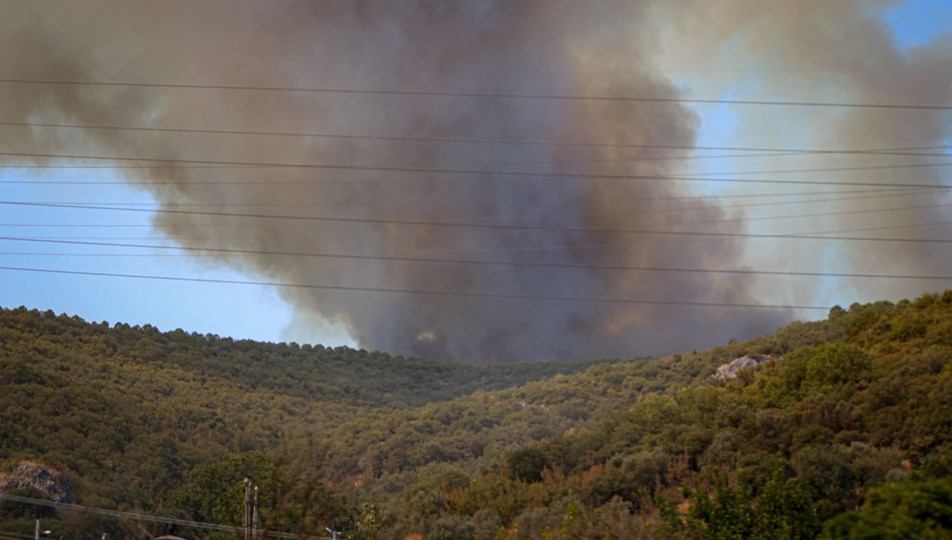 Bursa ve Çanakkale'de alevlerle mücadele