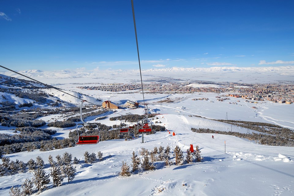 Palandöken Kayak Merkezi yeni pistleriyle 2020 kış kayak sezonuna iddialı girecek - 1