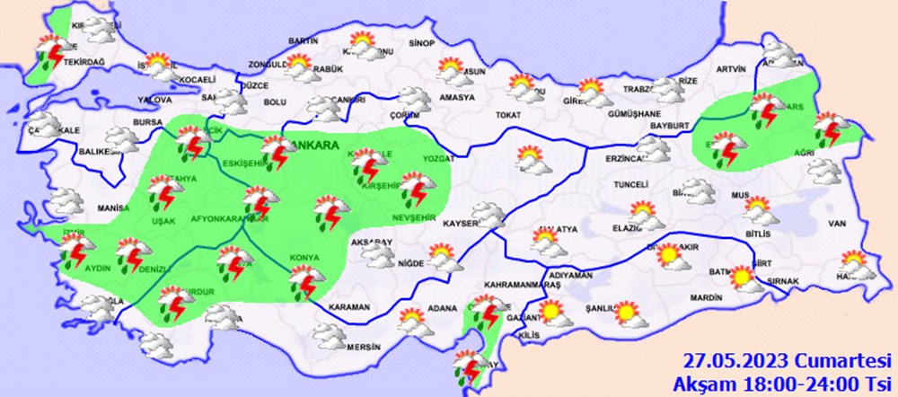 Seçim günü hava nasıl olacak? (Meteorolojiden 5 günlük rapor) - 7