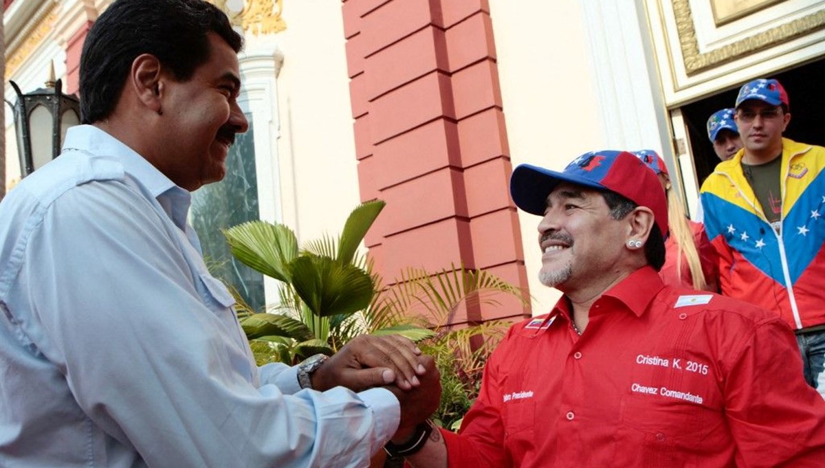 Venezuela Devlet Başkanı Maduro: Maradona'nın öldürüldüğüne inanıyorum Venezuela Devlet Başkanı Maduro: Maradona'nın öldürüldüğüne inanıyorum