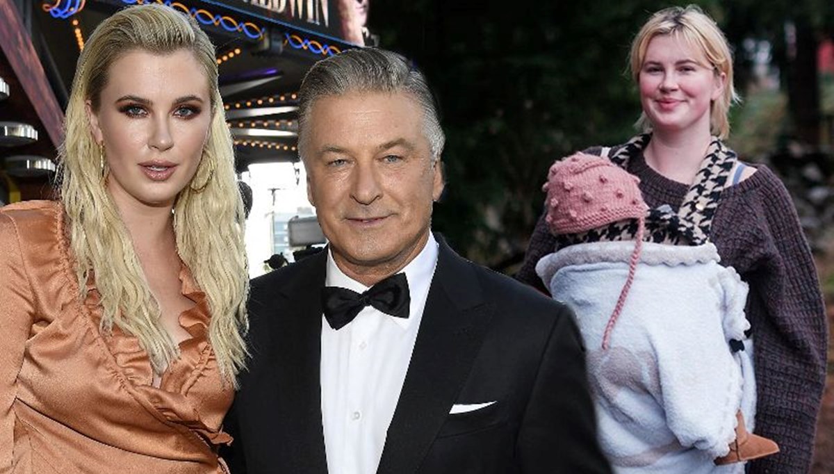 Ireland Baldwin kızının yüzünü ilk kez gösterdi: Dedesi Alec'e benziyor