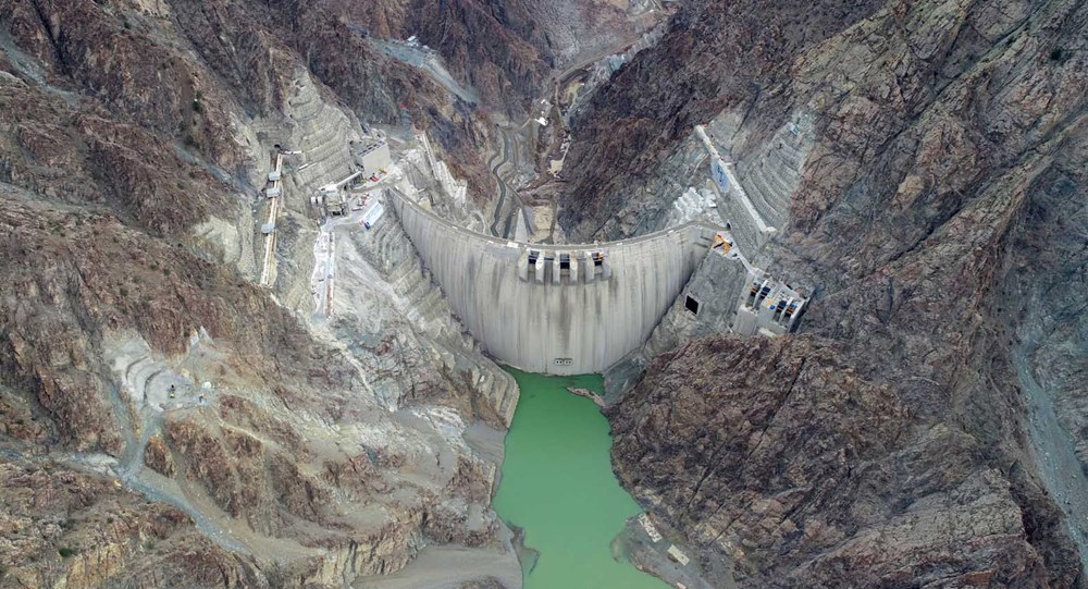 Yusufeli Barajı'nda su yüksekliği 36 metreye ulaştı: Yollar ve araziler sular altında kaldı - 8