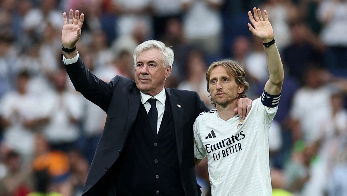 Ancelotti ve Modric'ten Real Madrid'e veda