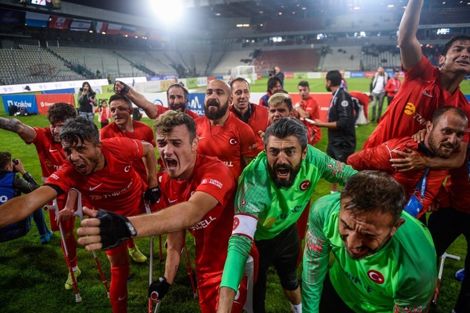 SON DAKİKA: Ampute Futbol Milli Takımı üst üste ikinci kez Avrupa Şampiyonu - 3