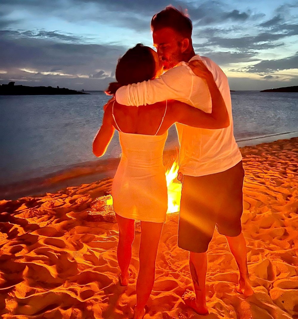 David Beckham'dan Victoria Beckham'a: Bize her gün ilham veren eşe mutlu yıllar - 2