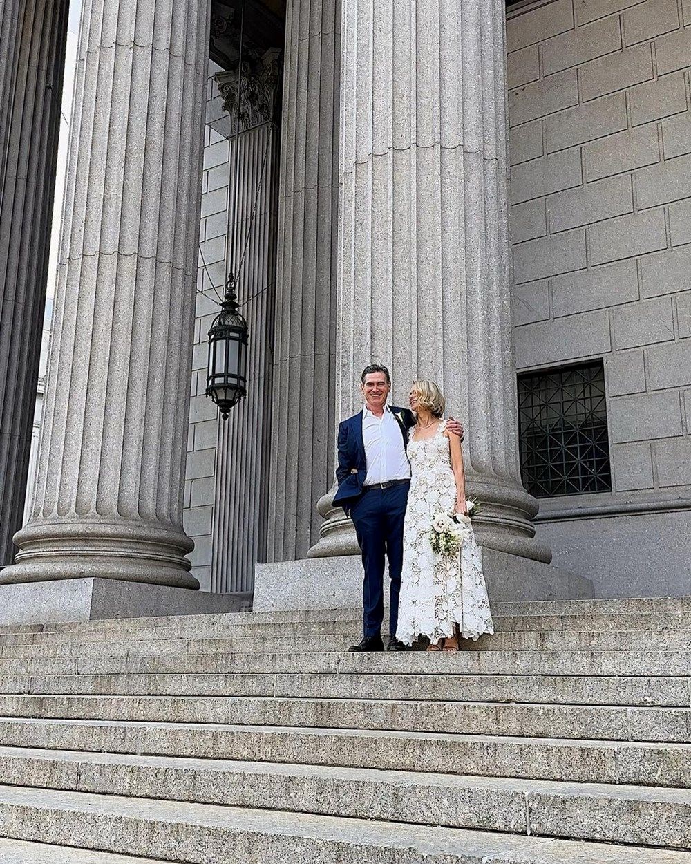 Hollywood'un gözde çifti Naomi Watts ile Billy Crudup ikinci kez nikah kıydı - 2