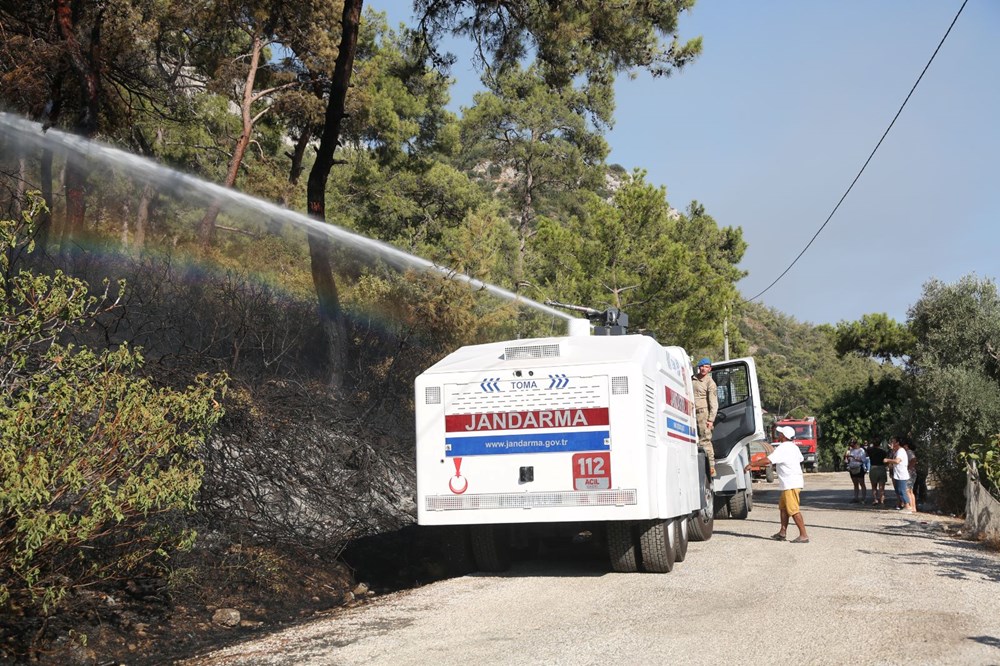 Muğla ve Aydın’da yangın (Havadan ve karadan müdahale ediliyor) - 7