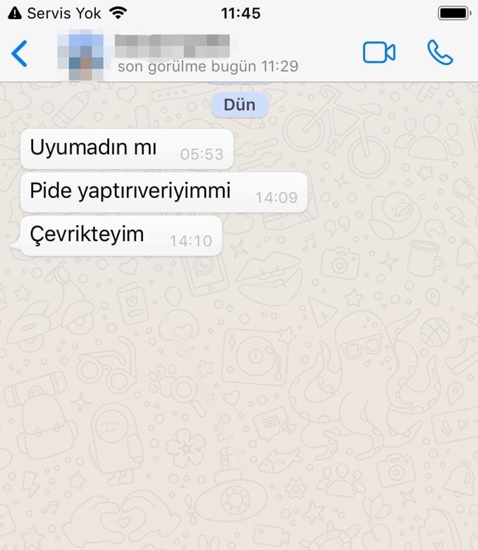 Genç kadını darp etti, sabah 'Pide yaptırayım mı?' diye mesaj attı - 1