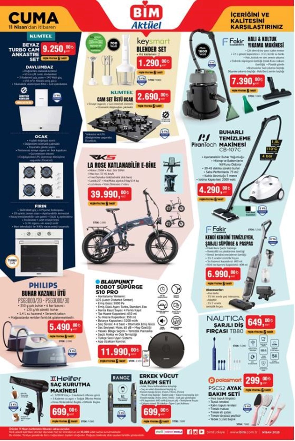BİM Aktüel Kataloğu 8-11 Nisan yarın satışa çıkıyor: Yataklı koltuk çeşitleri, robot süpürge, masa ve valiz çeşitleri 78 CBkUJBOw UyJIUpAkIZg5w