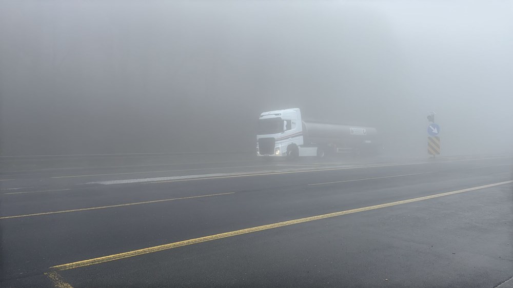 Bolu Dağı'nda göz gözü görmüyor: Görüş mesafesi 30 metre - 2